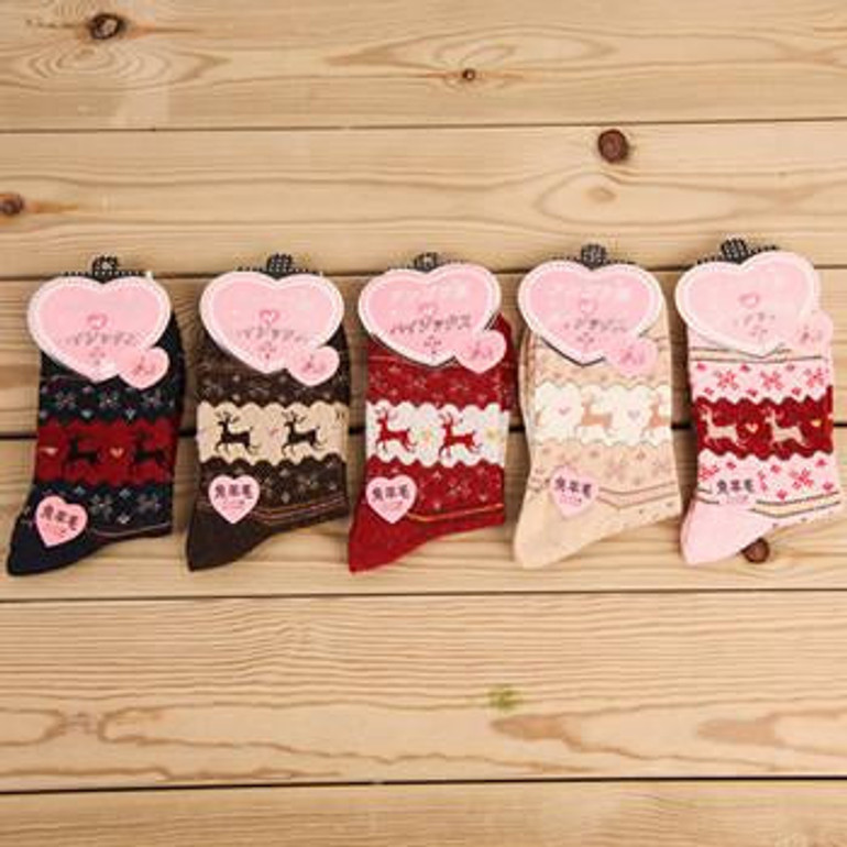 Autumn Winter Warm Thick Wool Women Socks Cute Funny Animal Christmas Cotton Socks Female Fashion Casual Wool Knit Sock Autumn Winter Warm Thick Wool Women Socks Cute Funny Animal Christmas Cotton Socks Female Fashion Casual Wool Knit Sock