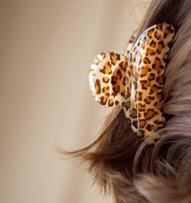 Arcylic Leopard Hairpins Hair Clip Trendy Crab Hair Claws For Women Girl Hair Accessories Hair Gripper 2016 High Quality 3 Size