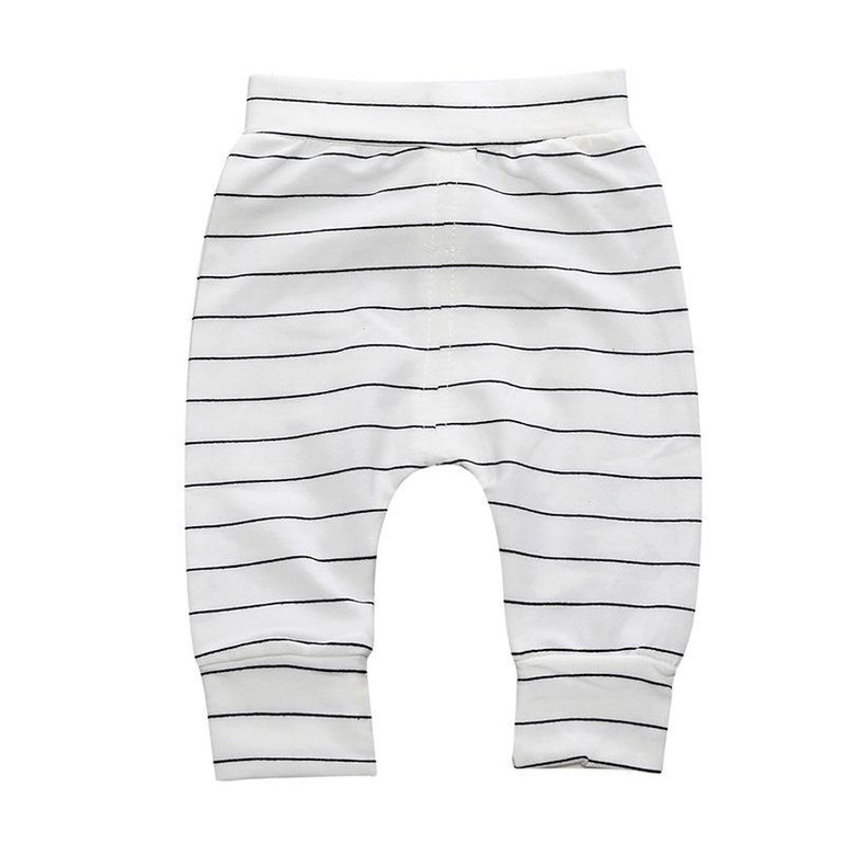 Baby Cotton Pants Children's Clothing Autumn Spring Leggings Pants Trousers for Boys Girls Striped Kids Trousers Long Pants Hot