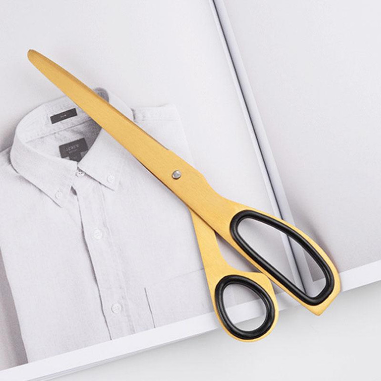 DINIWELL Nordic Style Stainless steel Sewing Scissors For Fabric Linings Leather Craft Household