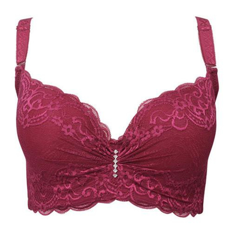 BH Sexy Push Up Bra Women Lace Bras for Women Embroidery Perspective Underwear Women Brassiere Lingerie Sujetador Intimates