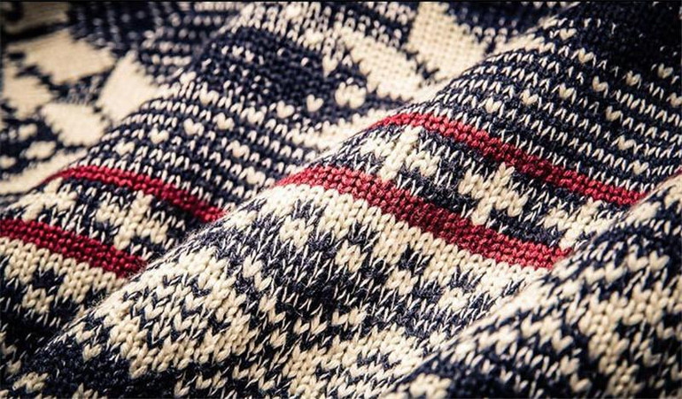 2017 Christmas Sweater New Autumn Fashion Brand Casual Jacquard Male Sweater O-Neck Slim Knitted Men's Sweaters Men Pullovers