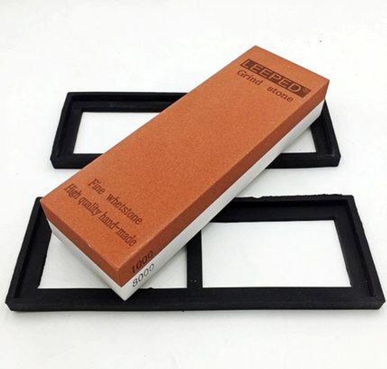 LEEPED 1000/8000 High Quality Double Sides Whetstone Sharpening Stones