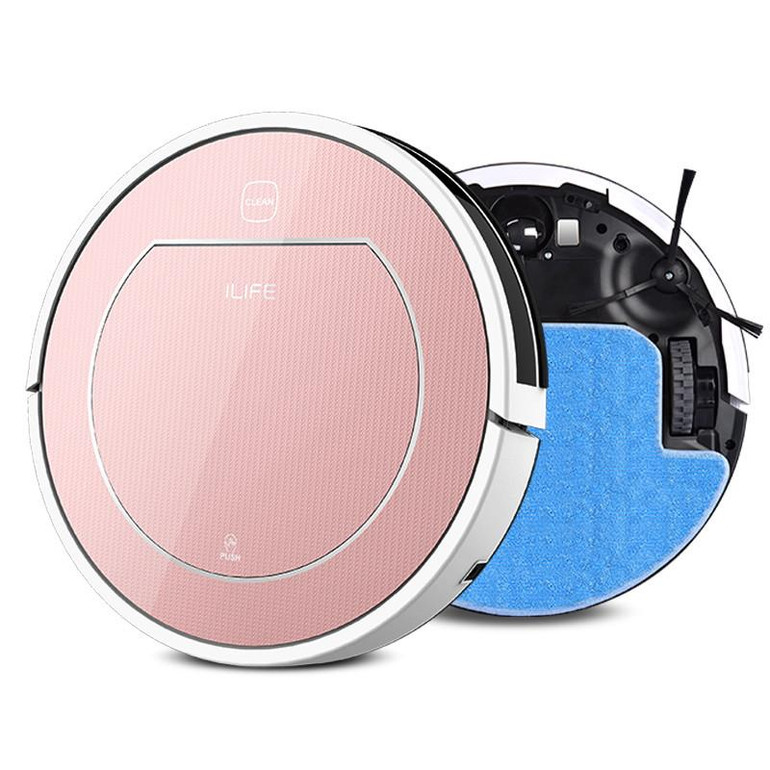 2016 ILIFE Wet Robot Vacuum Cleaner for Home Wet Dry Clean Water Tank Double Filter,Ciff Sensor,Self Charge V7S ROBOT ASPIRADOR