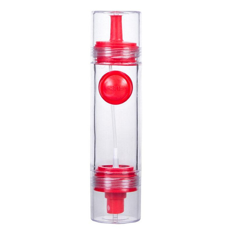 Free Shipping 2017 New Arrival 2 in 1 Kitchen BBQ Condiment Oil Soy Sauce Vinegar Spray Bottle Cruet Dispenser Wholesale