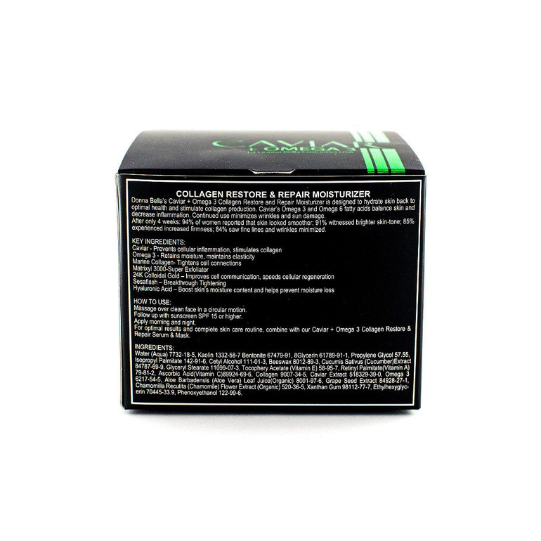 Caviar + Omega 3, Collagen Restore & Repair Moisturizer