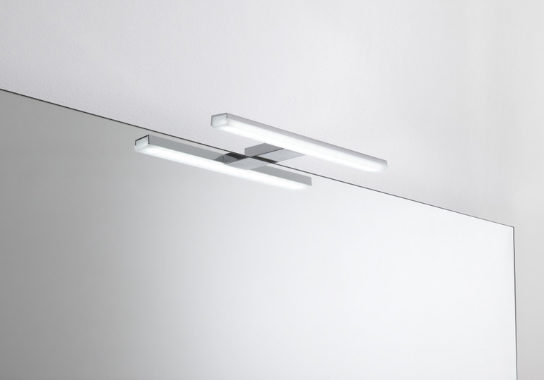 11" Bathroom Vanity Lighting Fixtures, Tube Stainless Steel Wall LED Light, 5700K, Waterproof, Serie by VALENZUELA