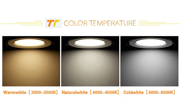 AC/DC 12V 110V Led Downlight 5W 7W 9W 12W 15W 18W Ceiling Recessed Grid Downlights Round Lamp