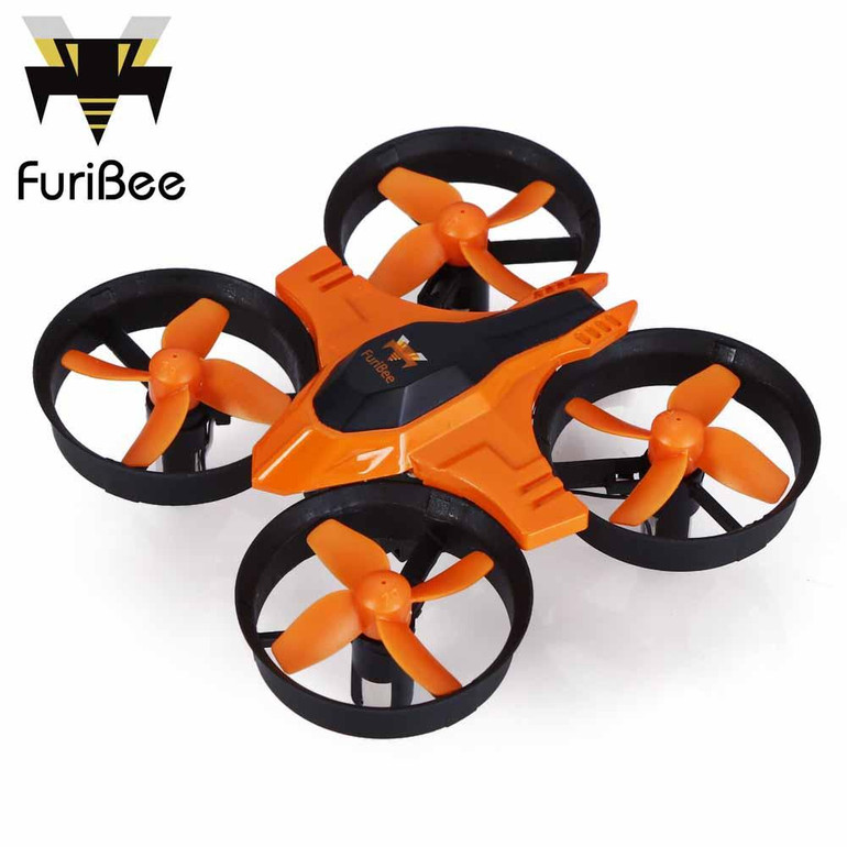 Original FuriBee F36 Mini Drone 2.4GHz 4CH 6 Axis Gyro Quadcopter Speed Switch Drones Gift Kid Helicopter Toys VS JJRC H36 H31