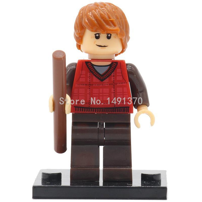 Harry Potter Figures Hermione Ginny Ron Weasley Lord Voldemort Draco Malfoy Luna Snape Building Blocks Toys for Children
