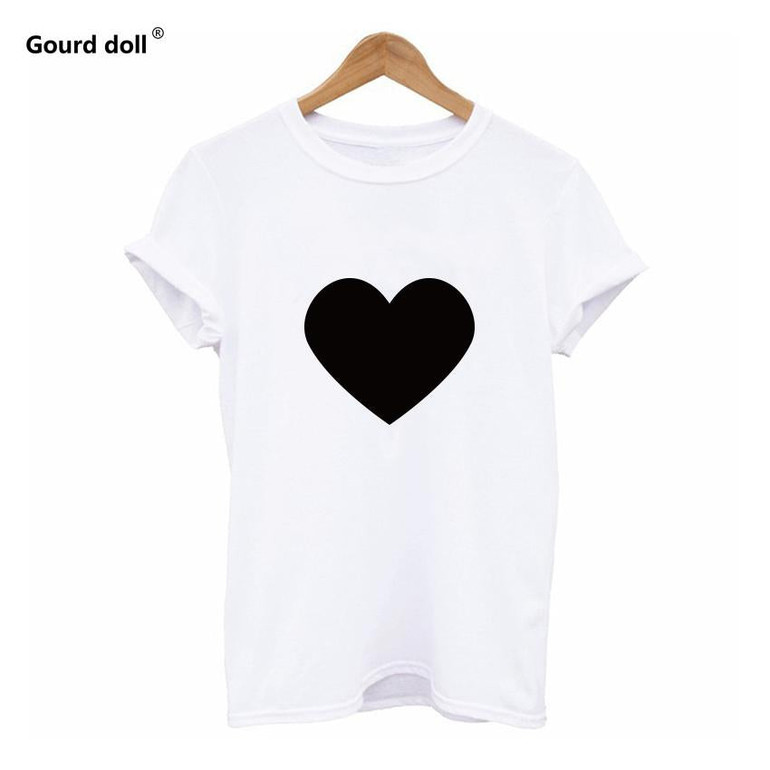 Harajuku Love Print summer cute t shirt for women female tumblr Casual T-Shirts Sleeve O-neck Short Sleeve clothing Kawaii white Harajuku Love Print summer cute t shirt for women female tumblr Casual T-Shirts Sleeve O-neck Short Sleeve clothing Kawaii white