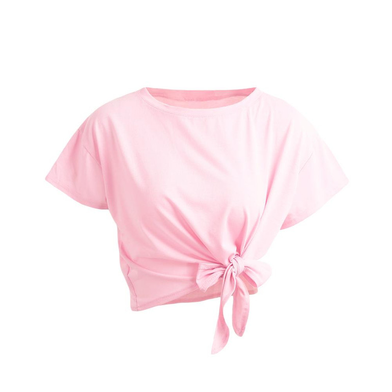 Harajuku Crop Top Women 2018 Sexy Summer Tops Short Sleeve T Shirt Women Kawaii Bow Tee Shirt Femme Causal Basic T-shirt Blusas