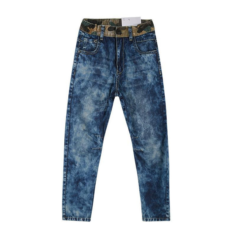 fashion boys jeans 2017 spring kids pants boys clothing winter boys bottoms elastic waist trendy boys jeans
