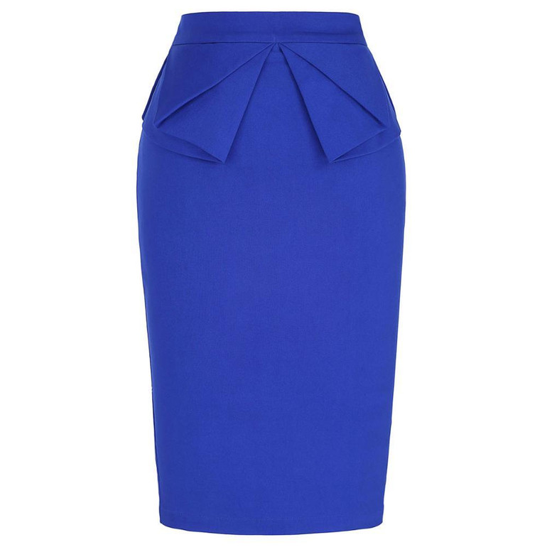 Fashion Black Red Pencil Skirts Womens Slim OL Midi Skirt Bandage Female Saia Sexy Office Skirt Faldas High Waist Ladies Skirts
