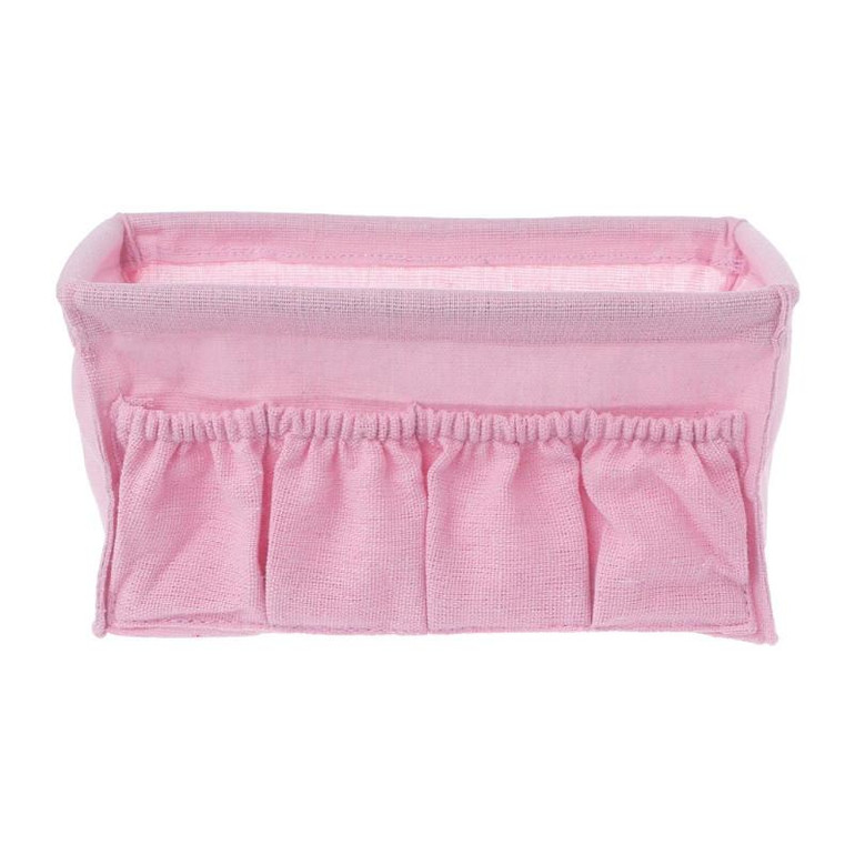 Home Foldable Makeup Organizer Multifunction Linen Cosmetic Storage Box Desktop Dressing Jewelry Small Storage Box
