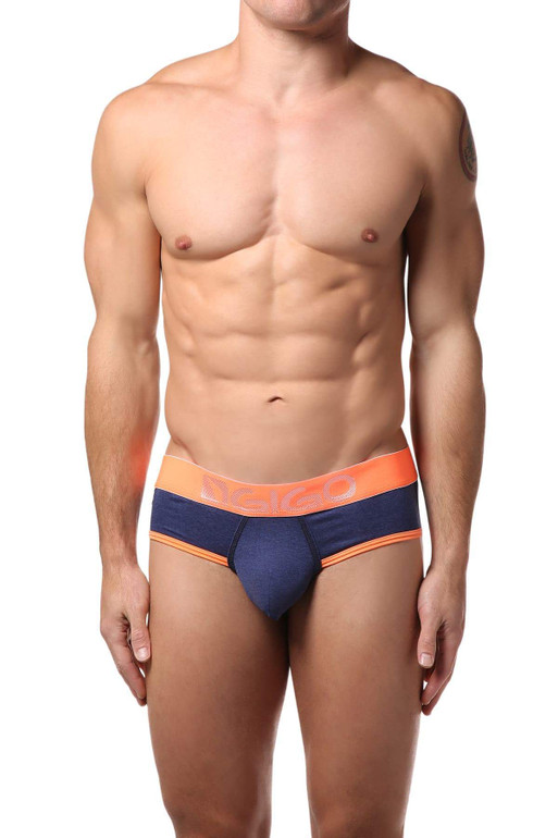 Gigo Blue Rough Jock Brief