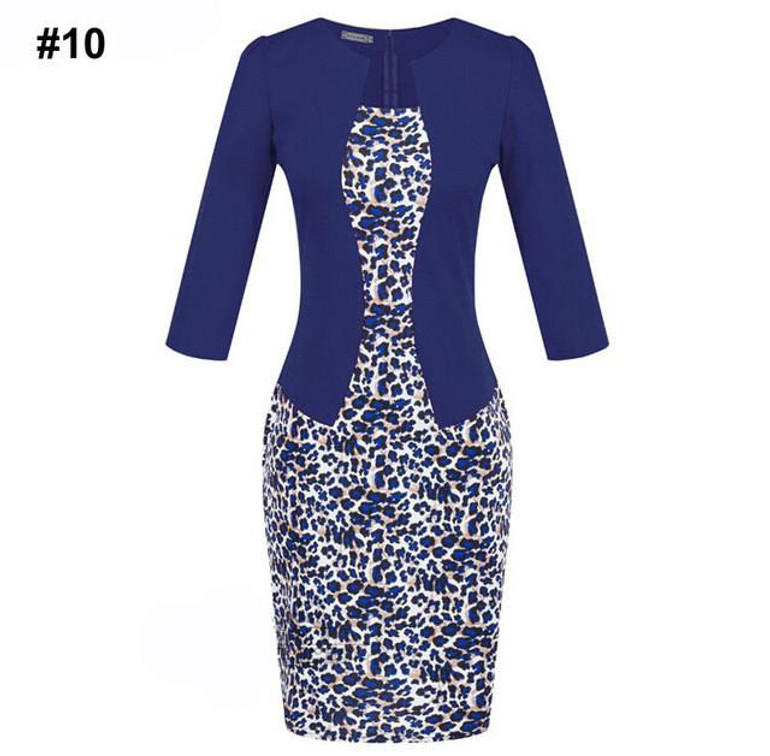 Gift Sashes Womens Elegant Belted Tartan Wear to Work Business Dress Lady Autumn Long Sleeve Plaid Office Pencil Dress Plus Size