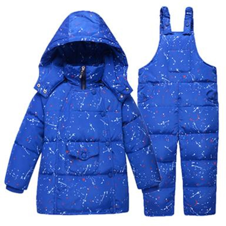 Down Jackets For Girl Boys Kids Clothes Winter Warm Coat Snowsuit Children Outerwear Clothing Set Hooded Print Overalls Jumpsuit Down Jackets For Girl Boys Kids Clothes Winter Warm Coat Snowsuit Children Outerwear Clothing Set Hooded Print Overalls Jumpsuit