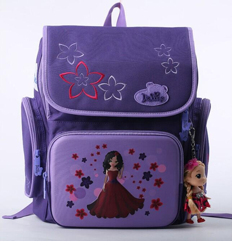 Cartoon Bear Butterfly Printing Kids Satchel Children School Bags Orthopedic Backpacks Durable School Backpacks Mochila Escolar
