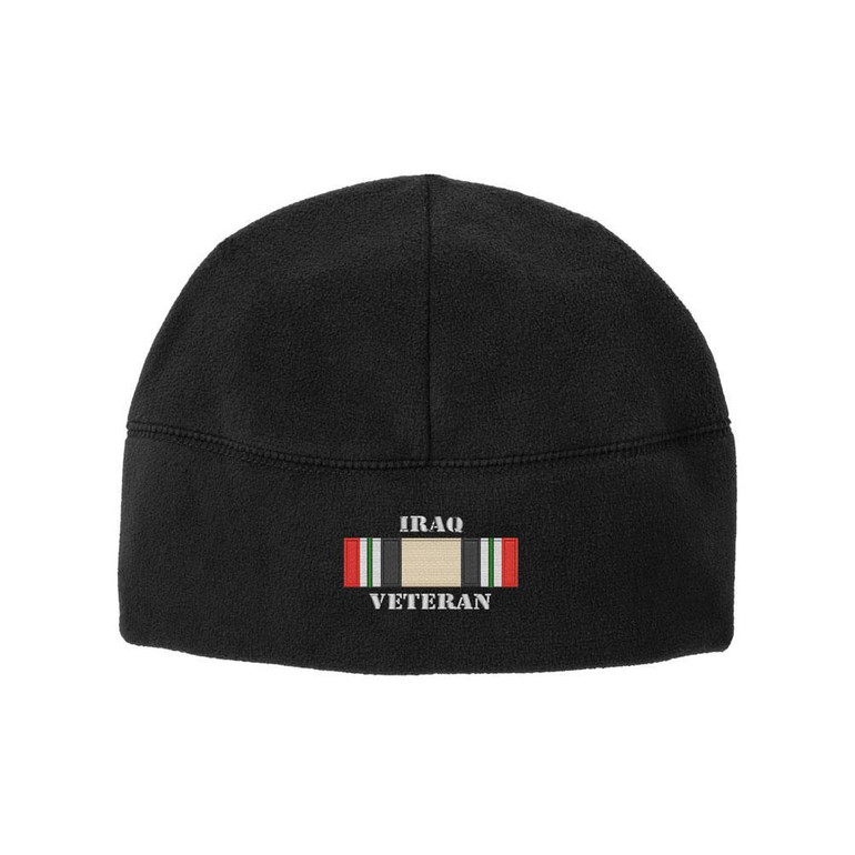 Iraq Campaign Veteran Fleece Watch Cap Beanie
