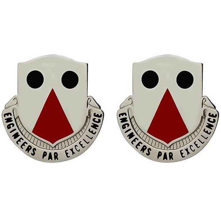 980th Engineer Battalion Unit Crest (Engineers Par Excellence)