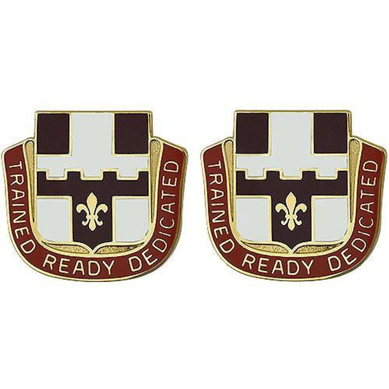 93rd Medical Battalion Unit Crest (Trained Ready Dedicated)