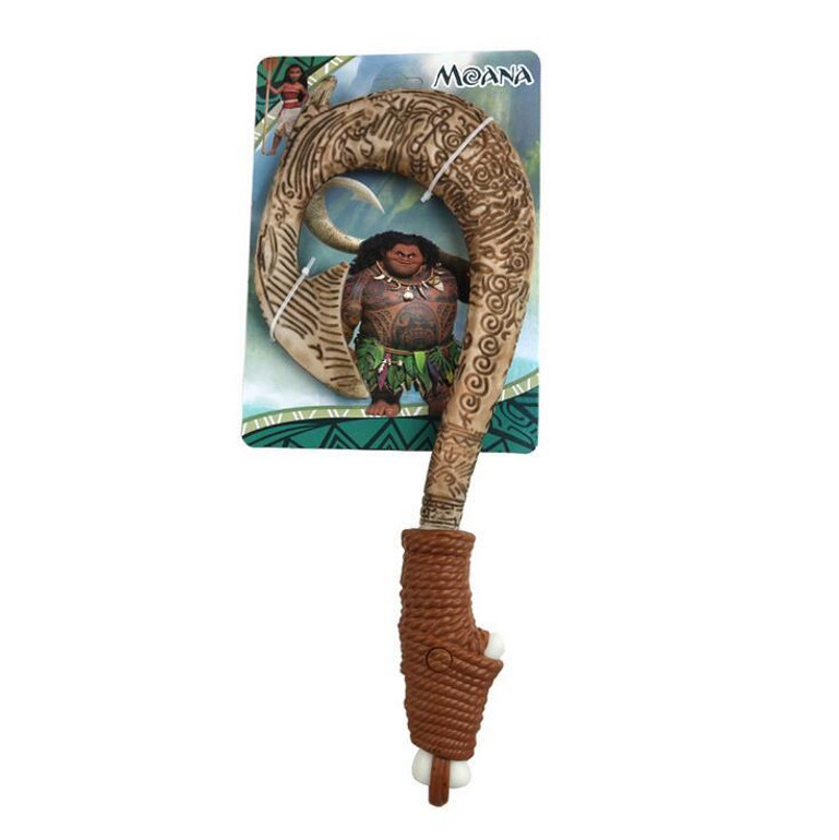 Lis Moana Waialiki Maui Heihei ABS weapons light sound saber fishing hook Action Figures Moana Adventure ABS Toy lightsaber Gift