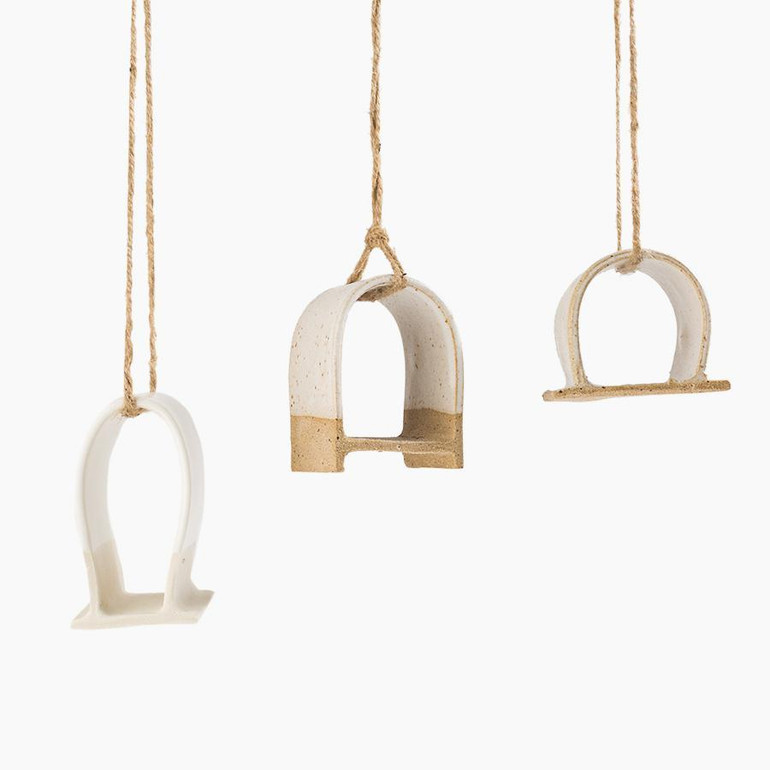 Linda Fahey Arch Mini Shelf: Handcrafted Ceramic Decor by Poketo