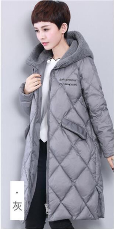 Stylish Women's Long Hooded Down Jacket 2017 - Warm White Duck Down Winter Coat for Ultimate Comfort and Fashion
