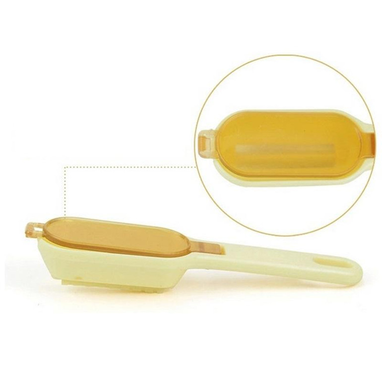 FHEAL Fish Scale Scraper Practical Easy to Scrape the Scales With Lid Home Kitchen Tools