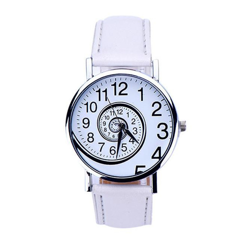 New Hot Sale Fashion watch Louise Women Swirl Pattern Leather Analog Quartz Wrist Watch Freeshipping clock Relogio Feminino