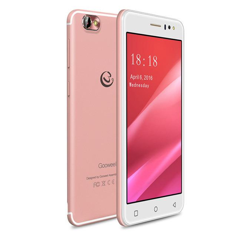 New Gooweel M7 3G Smartphone Android 5.1 5.5 inch IPS screen MTK6580 quad core Mobile phone GPS 1GB RAM 8GB ROM WCDMA Cell phone