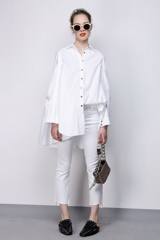 Angela Shirt In White CRTP0006