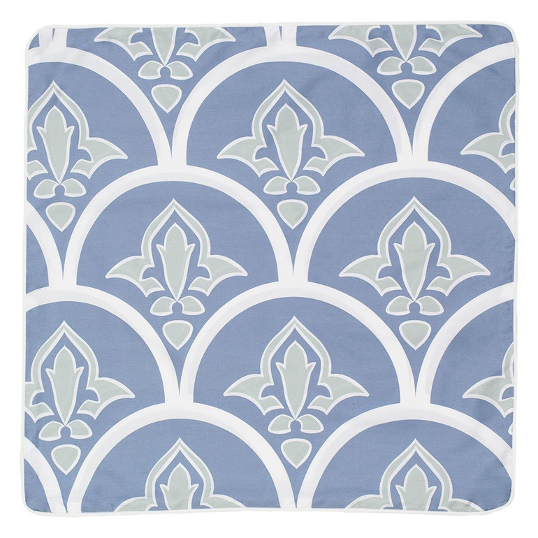 Blue Clementina Euro Sham