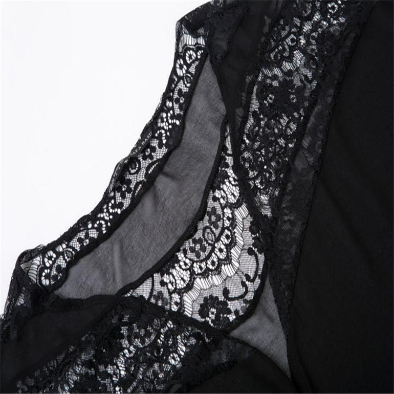 Blouse CHAMSGEND Women Lace Splicing Hollow Chiffon Kimono Cardigan Blouse Coat Tops Fahsion WillBeen Feb14 DROP SHIPPING