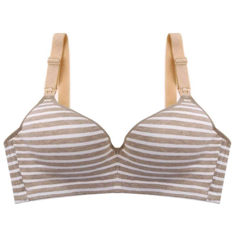 Pregnant Women Nursing Bras Striped Pregnant Underwear Maternity Breastfeeding Bras Pregnancy Breast Feeding Underwear Clothing