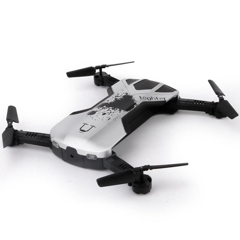 2017 New Foldable Mini Selfie Drone Folding Aerial Four-axis Aircraft WIFI Phone Control RC Helicopter Drone
