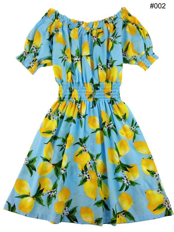 2017 new Fashion Women cherry Maxi Long Casual Summer Autumn Beach Party cotton Dress WC0584-7
