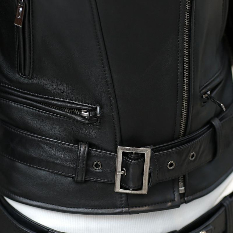 Leather Jackets Women 2017 Spring Autumn Rivet Zipper Motorcycle Faux Leather Coat Female Paragraph Lapel Jacket Coat