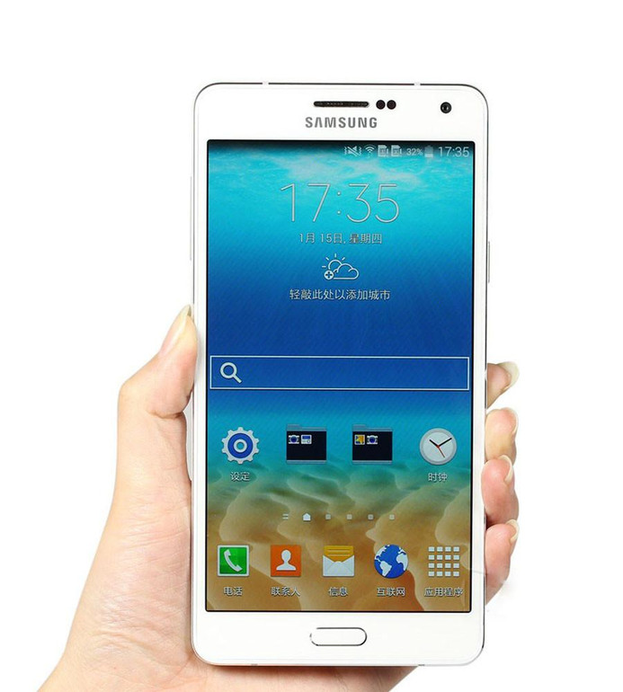 Dual Sim Original Samsung Galaxy A7  2015 A7000 Unlocked Cell Phones LTE 16GB  5.5 Inch 64bit octa Core