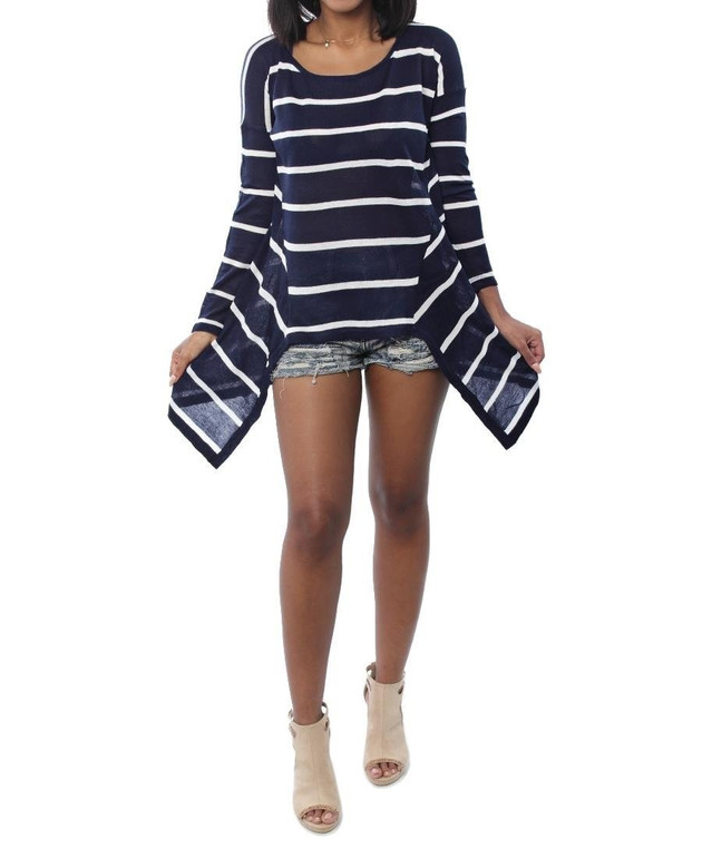 Drop Shoulder Jersey - Navy