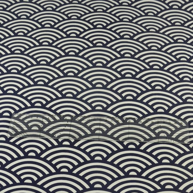 New Dark Blue and White Sector Designs Tecido Quilting Patchwork Scrapbooking Bedding Cloth Home Textile Tissue Cotton Fabric