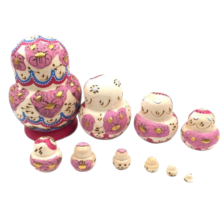 Stylish Matryoshka Nesting Dolls 10 Pieces