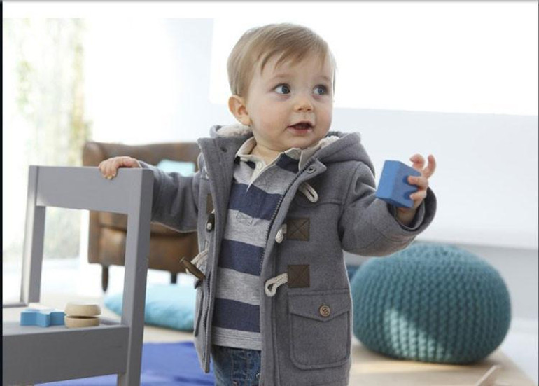 New 2017 baby Boys Children outerwear coat fashion kids jackets for Boy girls Winter jacket Warm hooded children clothing