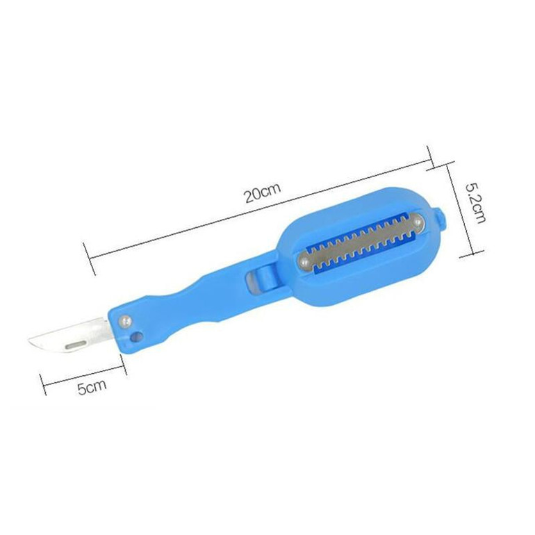 Cooking tools fish scraper stainless steel clean fish knife for cleaning fish skin Scaler kitchen tools fishing ferramentas