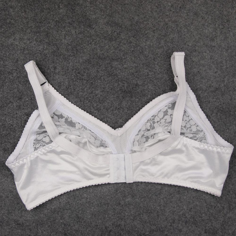 Comfort Lace Bra Intimates Embroider Lingerie see-through Plus size bralette Big Size Sexy Bras 36 38 40 42 44 B C D DD Cup