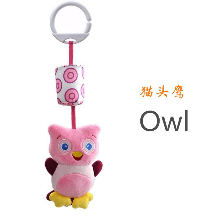 Musical Baby Hanging Toy Rattle Newborn Infant Bed Educational Toy Stroller Car Plush Doll Bell Birthday Christmas Gift