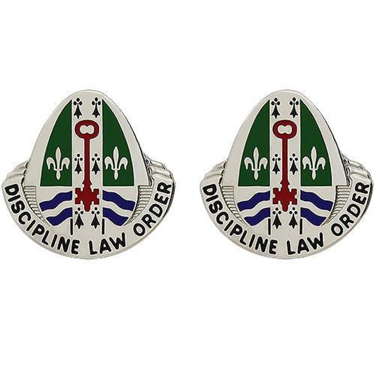 204th Military Police Battalion Unit Crest (Discipline Law Order)