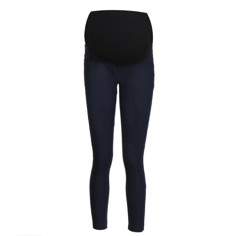 Autumn Belly Skinny Maternity Legging in Elastic Cotton Adjustable Waist Pencil Pregnancy Pants Clothes for Pregnant Women