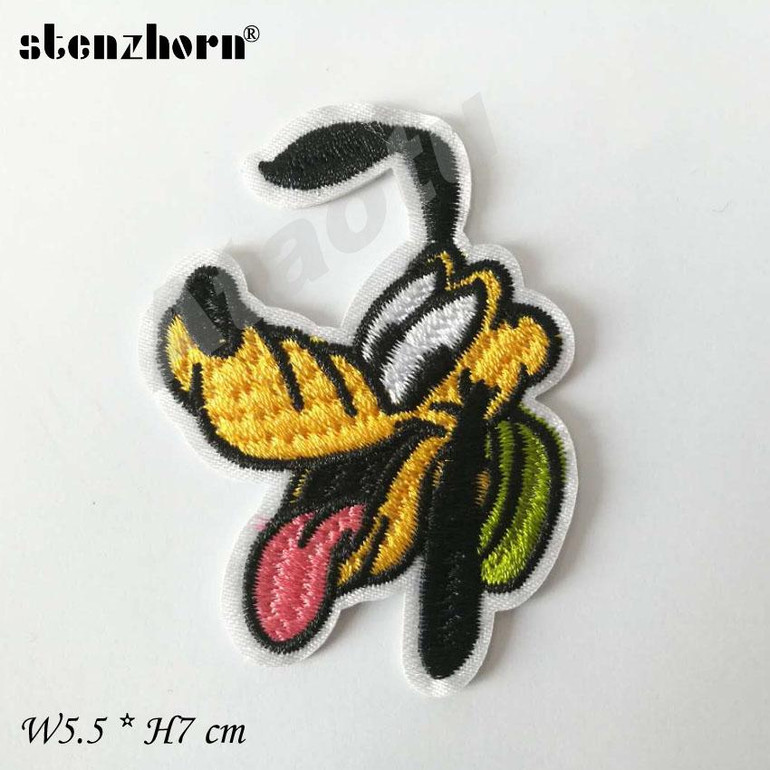 Cartoon Kids Minnie Mickey Mouse Iron On Patches Clothes Patches For Clothing Girls Boys Baby Embroidered patches